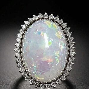 BRIDAL ENGAEMENT RING WEEDING RING GG6